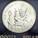 10000 zł złotych Jan Paweł II 1987 stan 1