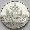 100000 zł złotych 1990 Solidarność typ A stan 1-