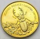 2 zł, złote 1997 Jelonek Rogacz, stan 1-