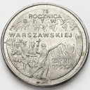 2 zł, złote 1995, Bitwa Warszawska 75 lat, stan 2