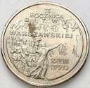 2 zł, złote 1995, Bitwa Warszawska 75 lat, st.1-/2