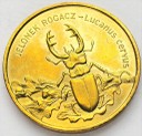 2 zł, złote 1997 Jelonek Rogacz, stan 1-