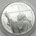 10 zł, złotych 1997, Jan Paweł II Eucharystia s.L-