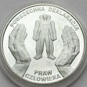 10 zł, złotych 1998 Deklaracja Praw Człowieka s.L-