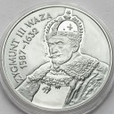 10 zł złotych 1998 Zygmunt II Waza POPIERSIE st.L-