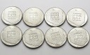 LOT 8 x 200 zł 1974 XXX LAT PRL INWESTYCJA SREBRO