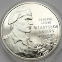 10 zł złotych 2002 Gen. Władysław Anders, stan L