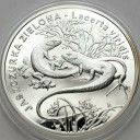 20 zł złotych 2009 Jaszczurka Zielona, stan L