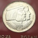100 zł 1966 Mieszko Dąbrówka Głowy PRÓBA, stan 1-