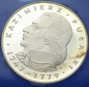 100 zł złotych 1976 Kazimierz Pułaski, stan L-