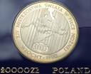 20000 zł złotych 1989 Włochy Świat Globus, stan L-
