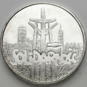 100000 zł złotych 1990 Solidarność typ A stan 2