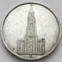 5 Marek, Mark 1935 E, Wieża, Kościół, SREBRO