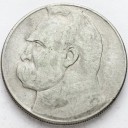 10 zł złotych Józef Piłsudski 1935. Stan 3