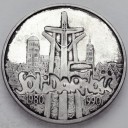 100000 zł złotych 1990 Solidarność typ A stan 2