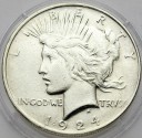 1 Dolar One Dollar dolar 1924 Dolar Pokoju USA