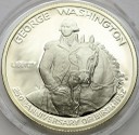 1/2 Dolara Half Dollar SREBRO 1982 Waszyngton USA