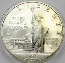 1 Dolar One Dollar SREBRO 1986 Statua Wolności USA