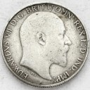 1 Floren, One Florin 1908 Wielka Brytania SREBRO