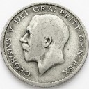 1/2 Korony, Half Crown 1920 Wielka Brytania SREBRO