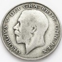 1/2 Korony, Half Crown 1921 Wielka Brytania SREBRO