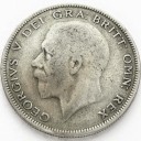 1/2 Korony, Half Crown 1933 Wielka Brytania SREBRO