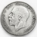 1/2 Korony, Half Crown 1936 Wielka Brytania SREBRO