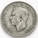 1/2 Korony, Half Crown 1938 Wielka Brytania SREBRO