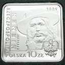 10 zł złotych 2009 Czesław Niemen KWADRAT, stan L
