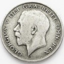1/2 Korony, Half Crown 1922 Wielka Brytania SREBRO