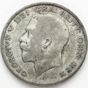 1/2 Korony, Half Crown 1923 Wielka Brytania SREBRO