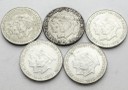 LOT 5x 200 zł 1975 ZWYCIĘSTWO NAD FASZYZMEM SREBRO