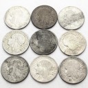 LOT 9 x 2 zł Głowa kobiety, INWESTYCJA AG SREBRO