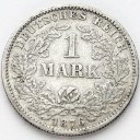 1 Marka 1876 F, Niemcy