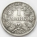 1 Marka 1893 F, Niemcy