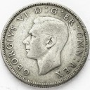 2 Szylingi 1945, Wielka Brytania Anglia, George VI