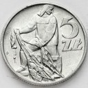 Rybak 1959 5 zł złotych z Rybakiem, stan 1-
