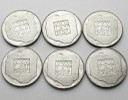 LOT 6 x 200 zł 1974 XXX LAT PRL INWESTYCJA SREBRO