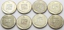 LOT 8 x 200 zł 1974 XXX LAT PRL INWESTYCJA SREBRO