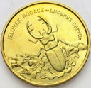 2 zł, złote 1997 Jelonek Rogacz, stan 1-