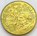 2 zł, złote 1997 Paweł Edmund Strzelecki stan 1-