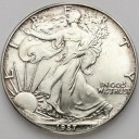 1 oz uncja One Silver Dollar dolar 1987 SREBRO USA
