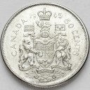 50 Centów Cents 1965 Kanada