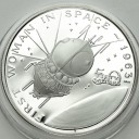 50 Dolarów 1989 Wyspy Marshalla Kobieta w Kosmosie