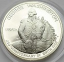 1/2 Dolara Half Dollar SREBRO 1982 Waszyngton USA