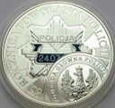 10 zł złotych 2004 Policja 85 lat, stan L