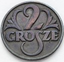 2 gr. Dwa grosze 1930, stan 3
