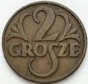 2 gr. Dwa grosze 1933, stan 3