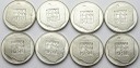 LOT 8 x 200 zł 1974 XXX LAT PRL INWESTYCJA SREBRO