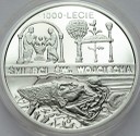 10 zł, złotych 1997, Św. Wojciech 1000 roczn. s.L